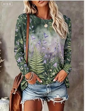 Dames T-shirt met lange mouwen - Blouses recensie en prijs