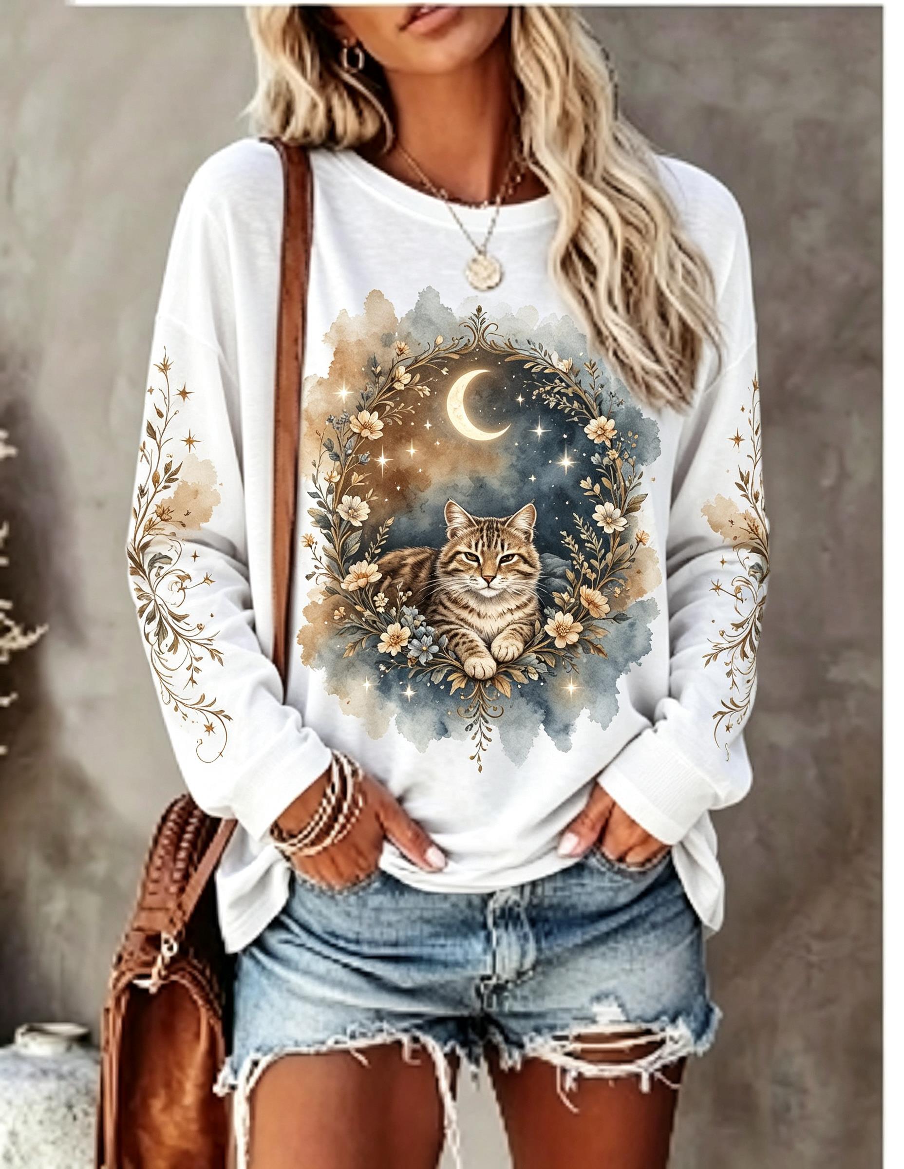 Dames T-shirt met lange mouwen - Blouses recensie en prijs