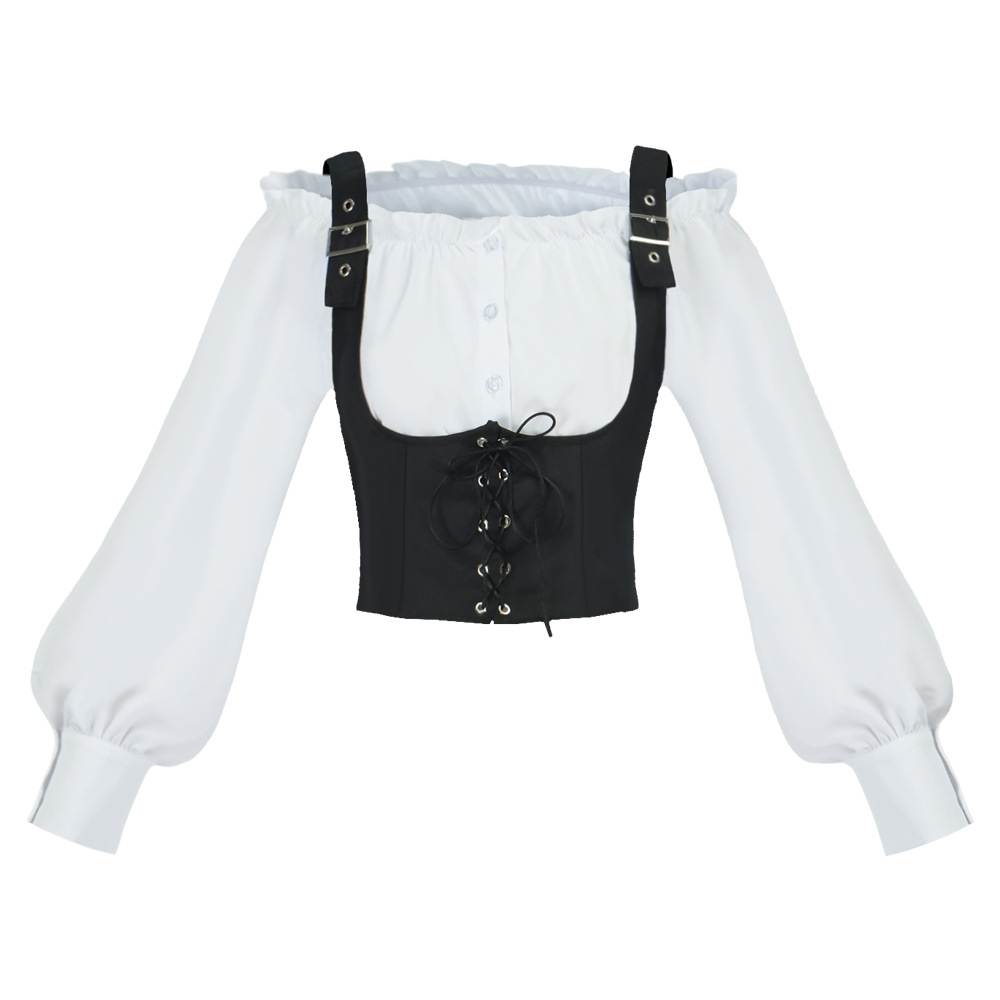 Retro Western-stijl damesblous - Tops recensie en prijs