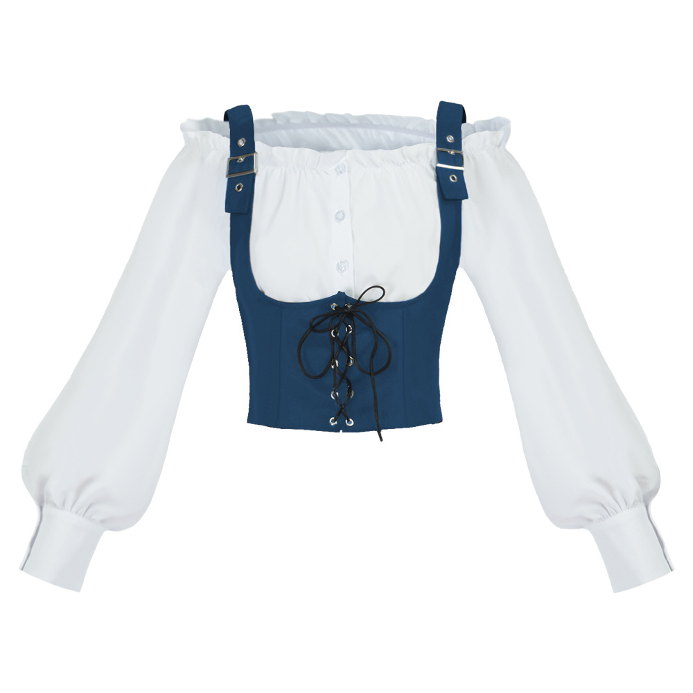 Retro Western-stijl damesblous - Tops recensie en prijs